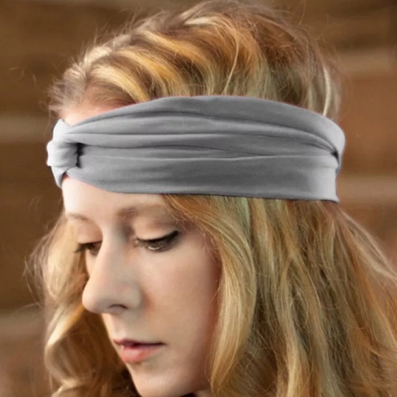 {CORBYN} stretchy knot twist head wrap band - Picture 2 of 4